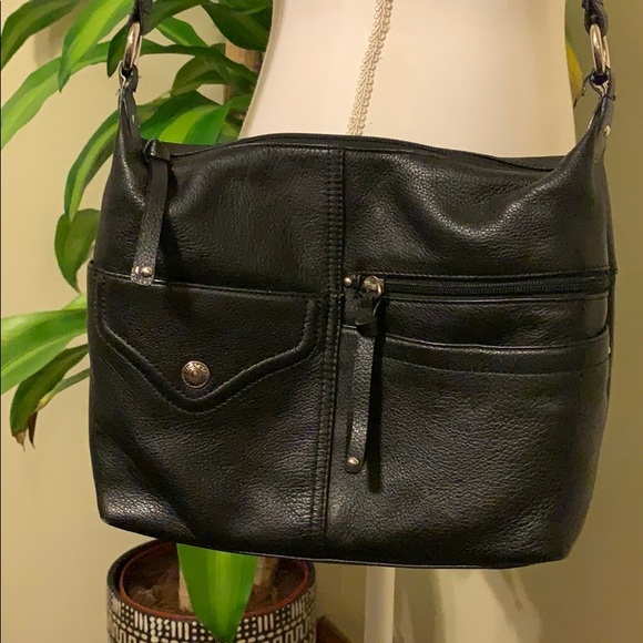Leather shoulder bag - Picture 2 of 7